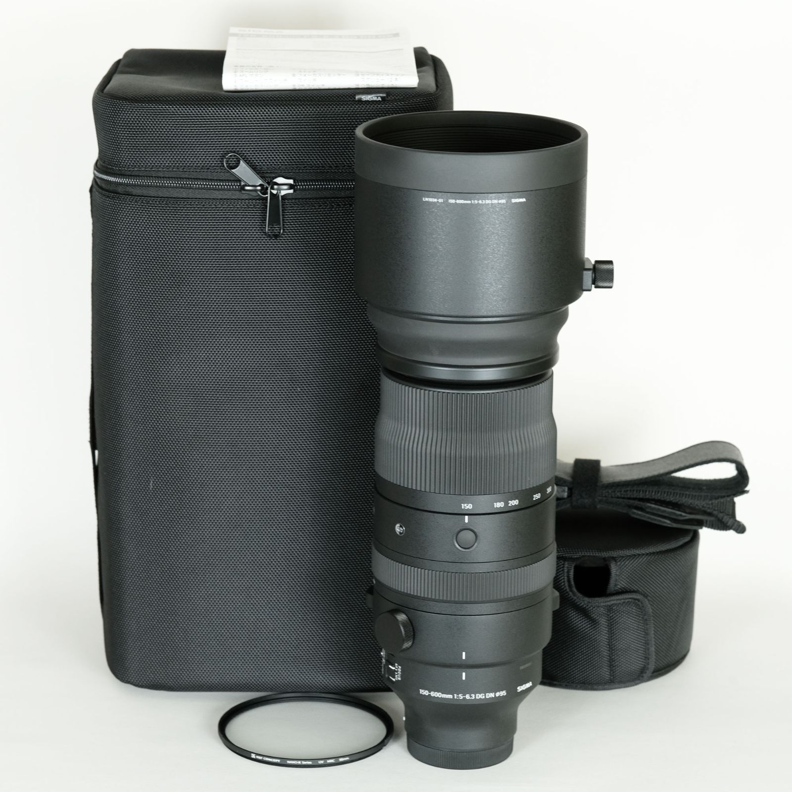フィルター付 SIGMA 150-600mm F5-6.3 DG DN OS|Sports ソニーE用 SONY Eマウント
