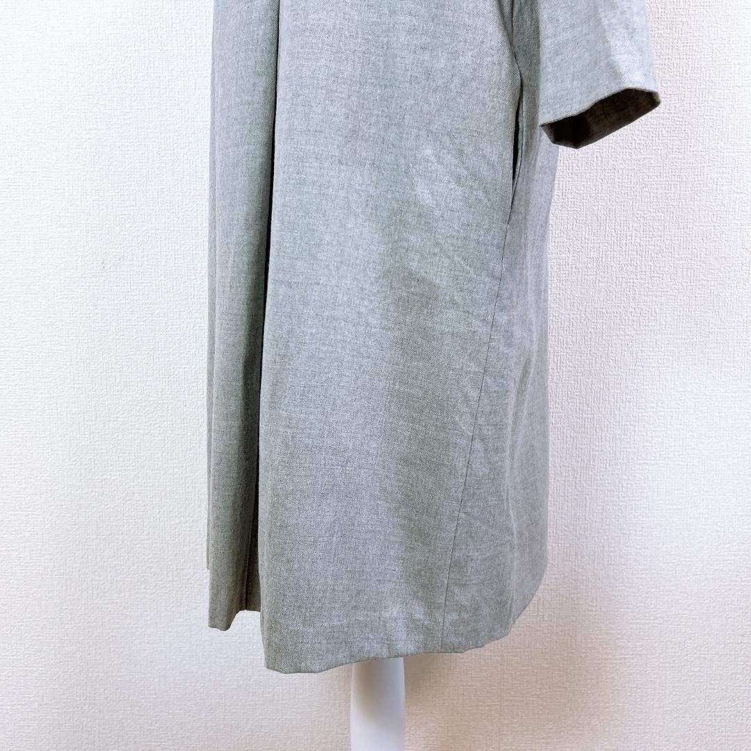 ゆったりウールワンピース 38