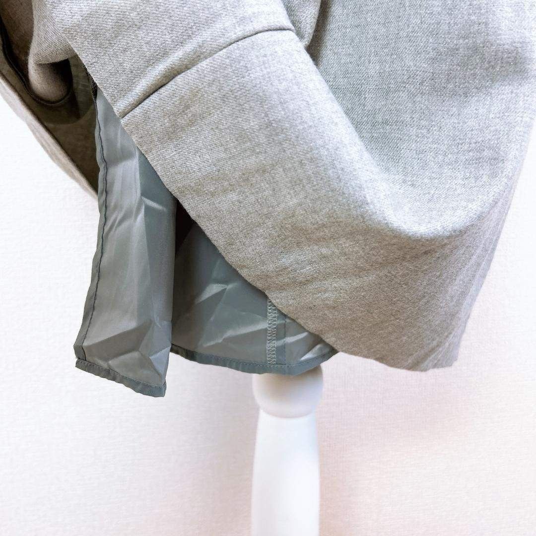 ゆったりウールワンピース 38