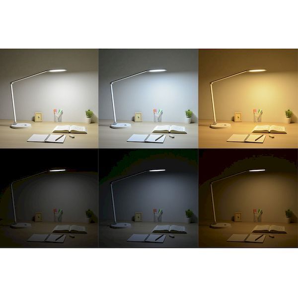 7営業日以内発送 オーム電機 ODS-LDC6K-W LEDデスクライト ダイヤル式無段階調光 3段階調色 15W ホワイト ODSLDC6KW 沖縄離島販売不可 NEXPOTALLINN_EU