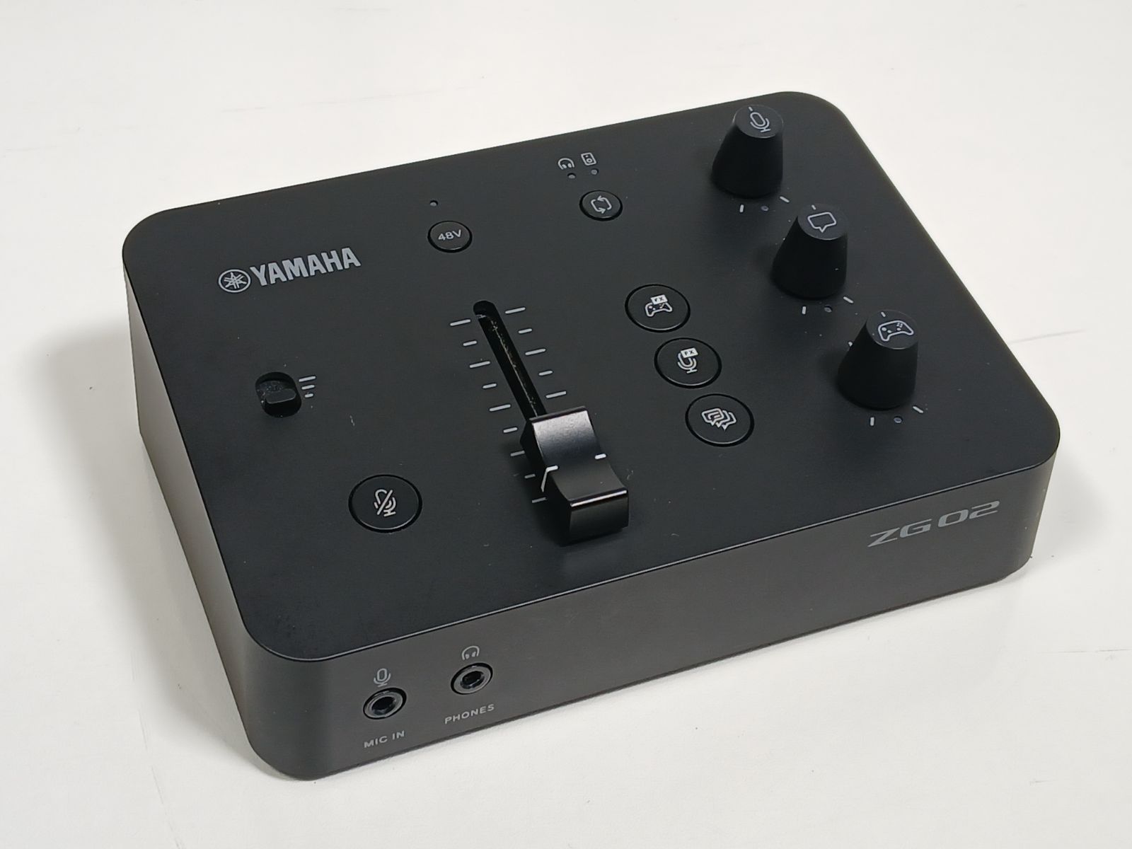YAMAHA ゲームストリーミングミキサー ZG02 配信用 オーディオミキサー PC 現状品