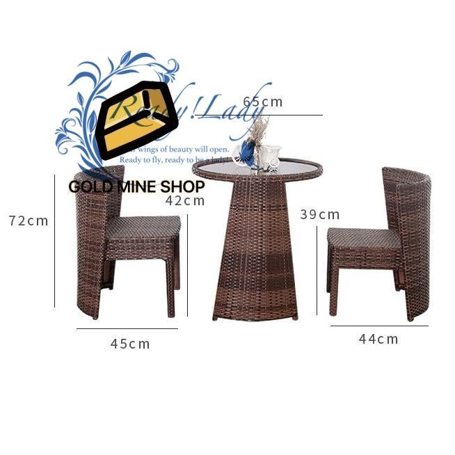 ガーデンソファー ラタンソファー ガーデンテーブル 3点セット 人工ラタン ガーデンチェア テーブル 創造性ガーデンファニチャーセット 3点 ガーデンテーブル ガーデンチェア収納 テーブル×1 チェア×2