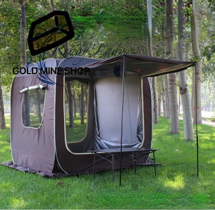 カートランクテント 簡単セットアップ 車用テールゲートテント - ポータブル防水ルーフトップテント カーキャノピー SUV ミニバン ハッチバック用 - サンシェルター キャンプ SUV リアテント