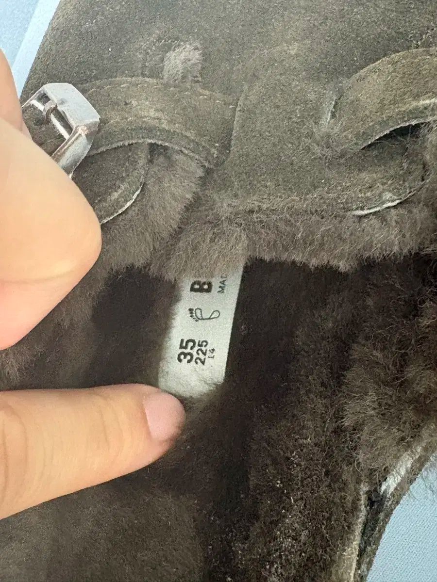 ビルケンシュトック ボストン スウェード ブラウン 225 230まで タグあり