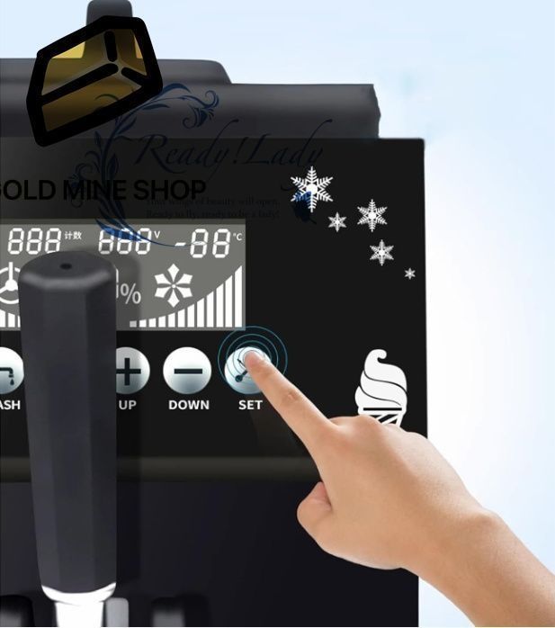 コーン型全自動シングルヘッドソフトアイスクリームマシン