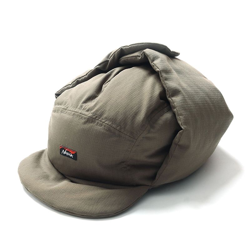 ナンガ NANGA HINOC RIPSTOP DOWN EAR FLAP CAP AMG