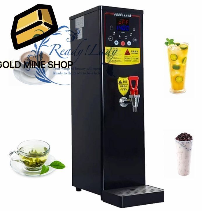 業務用飲料用温水ボイラー 60L|H デスクトップ ステンレススチール 温水ディスペンサー 20L ライナー付き 自動温度制御 ノンドリップタップ カフェ バー ティーショップ 食堂 空港用