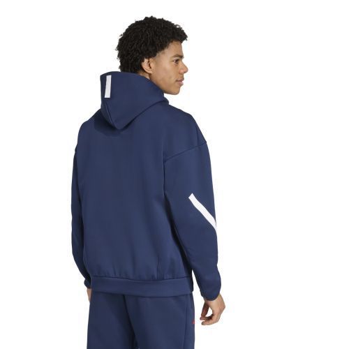 アディダス ラグビー フランス代表 FFR 2025 2026 トラベル フルジップ パーカー 紺 ネイビー 青 ブルー モデル 日本未発売