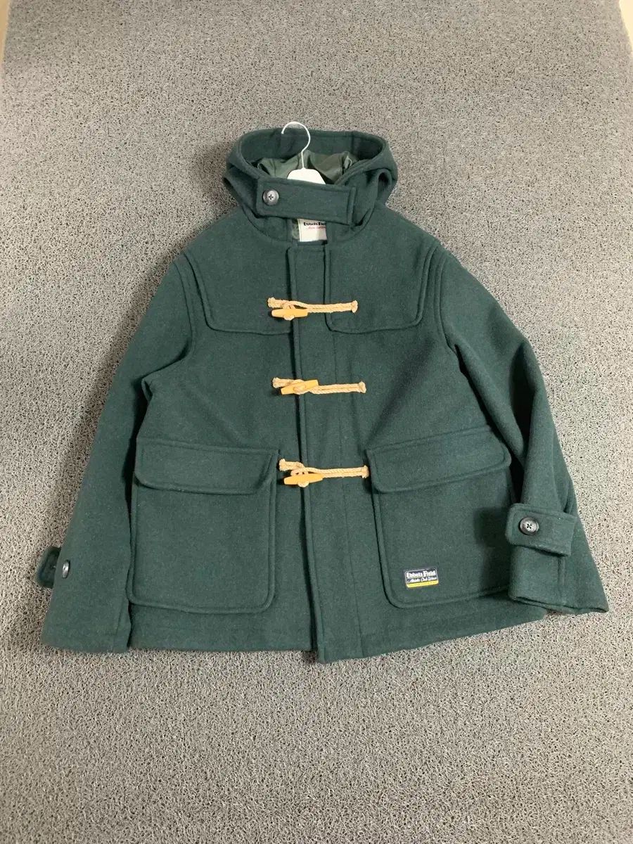 EBBETS FIELD エベッツフィールド 緑色 トグルボタン コート
