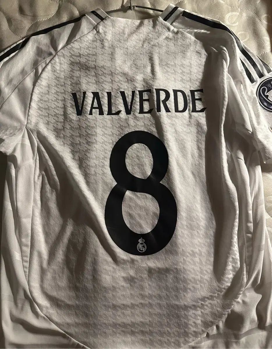 ル 24-25 ホーム アセンティック バルベルデ チャンピオンズリーグ フルマーキング