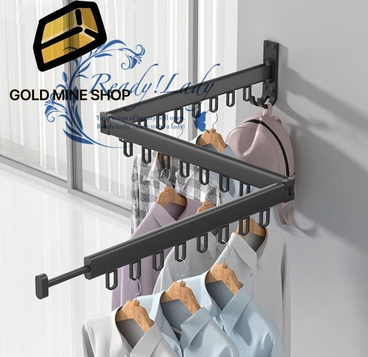 折りたたみ式衣類ハンガーラック