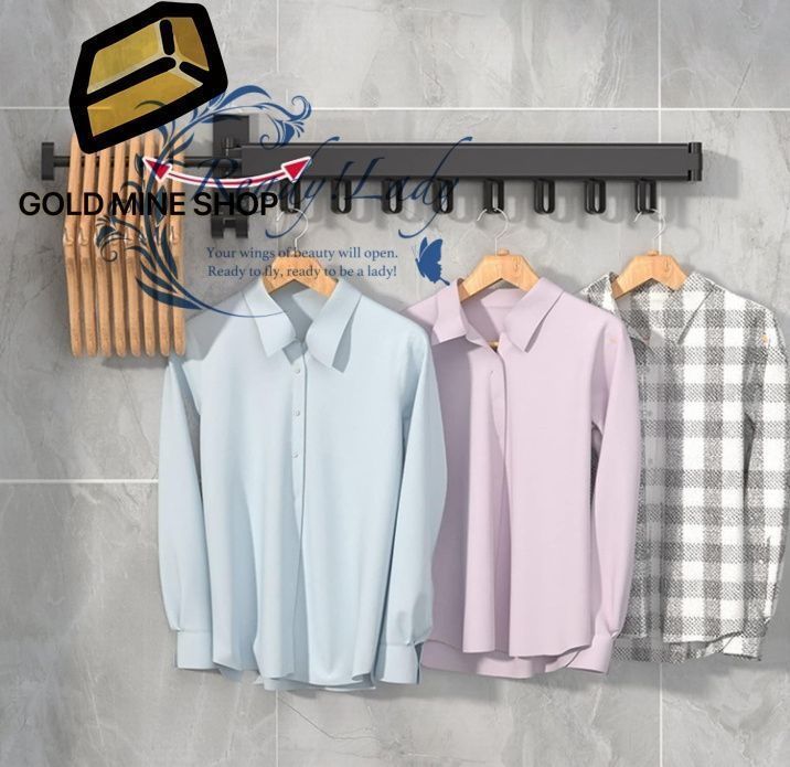 室内用衣類乾燥機 引き込み式折りたたみ壁掛けハンガー 折りたたみ式衣類ハンガーラック 衣類収納オーガナイザー ランドリーハンガー 乾燥機ラック ブラック スペースアルミ素材 室内用衣類乾燥ラック WWW_OPDRERGINERDOGAN_COM