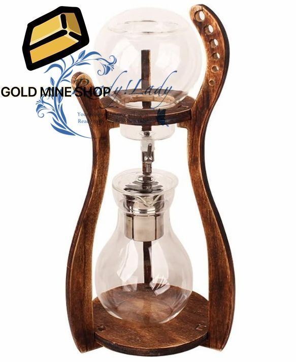 水出しコーヒー アイス ドリップ コーヒー ポット ステンレス鋼ブラケット 家庭用 業務用 ガラス ドリップ式 水出しコーヒー マシン 大容量 コーヒー ポット800ML