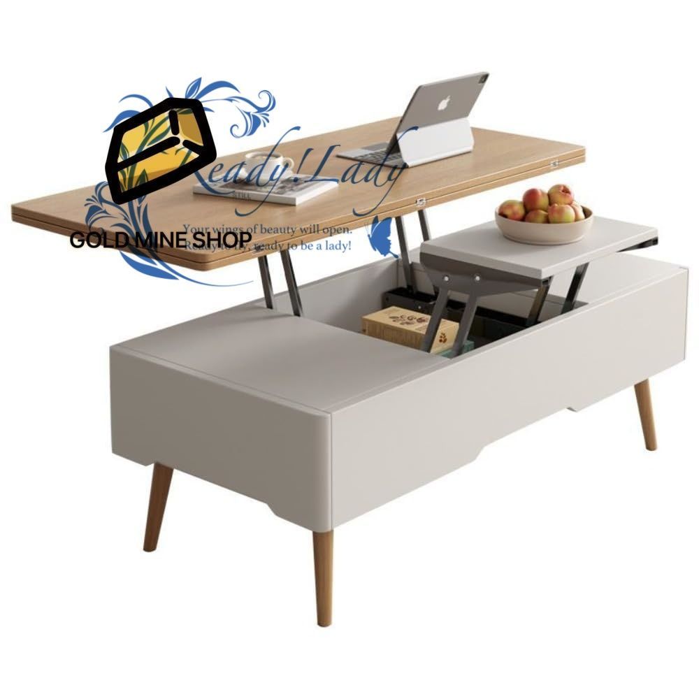 食卓テーブル 昇降式 テーブル ダイニングテーブルローテーブル 昇降式 食卓テーブル 棚付き 1.2m