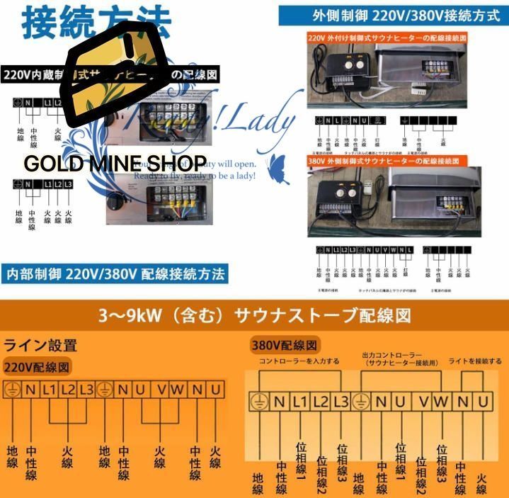 ステンレス鋼製 内部コントローラー付き