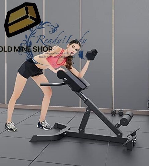 トレーニングベンチ ローマンチェア ホームジム用の折りたたみ式ローマンチェアハイパーエクステンションベンチ 腹部トレーニングエクササイズ用の頑丈な調整 なバックエクステンションエクササイズ機器