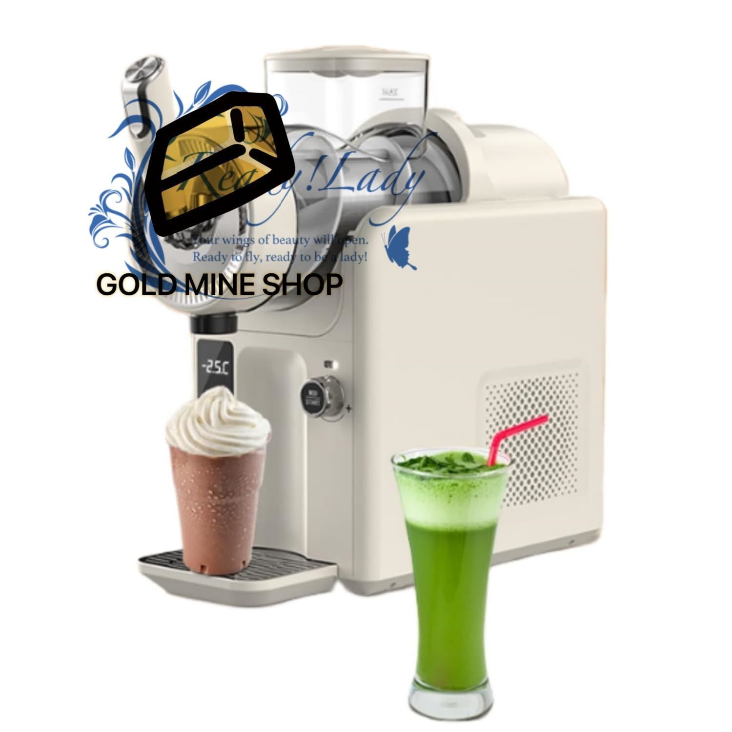 スラッシュマシン フローズンドリンクメーカー15分間の雪融解機 家庭用アイスクリームマシン ッシュマシン 製氷機 全自動洗浄 6つのプリセットプログラム 氷不要のフローズンカクテル 150W