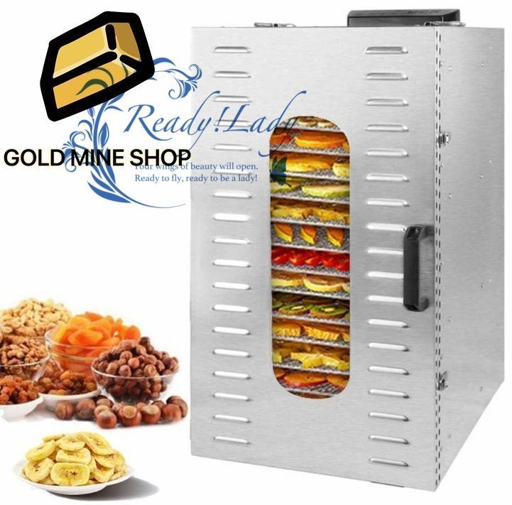 食品乾燥機 ドライフルーツメーカー 20層 フードドライヤー LCDタッチパネル 智能温度制御 タイマー設定 熱風循環システム ドライフルーツ 野菜ドライヤー 果物 キノコ 花 乾燥 食品グレード304 ステンレス鋼-20層