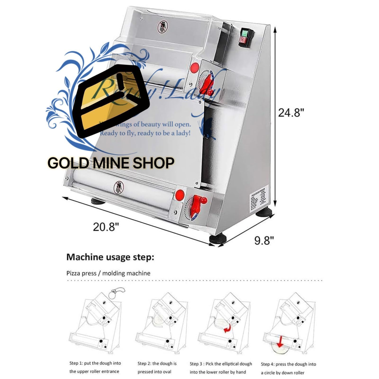 15インチ自動プレス機