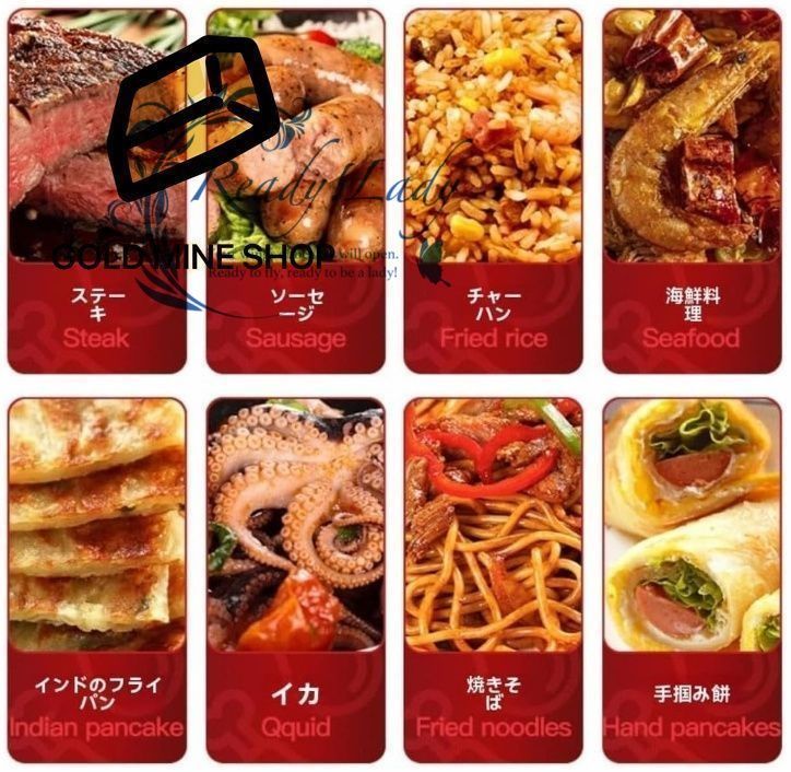 カウンタートッププロパンガス業務用グリドル