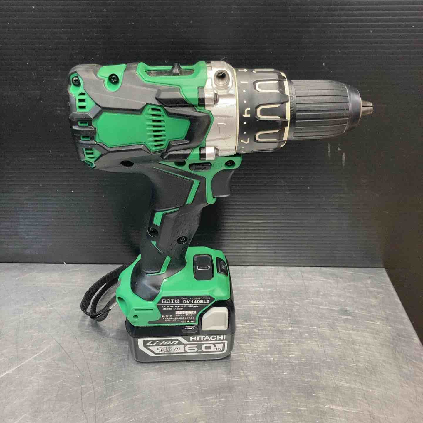  品 ハイコーキ HIKOKI 旧 日立工機 14 4 V コードレス振動ドリルドライバー 2 LYPK フルセット 電動ドライバードリル ドリル ドライバー レンチ