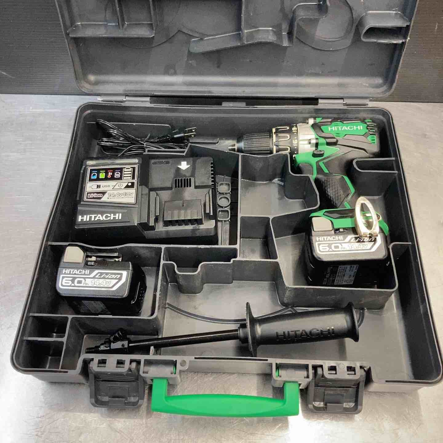 品 ハイコーキ HIKOKI 旧 日立工機 14.4V コードレス振動ドリルドライバー DV14DBL2 2LYPK フルセット 東大和店