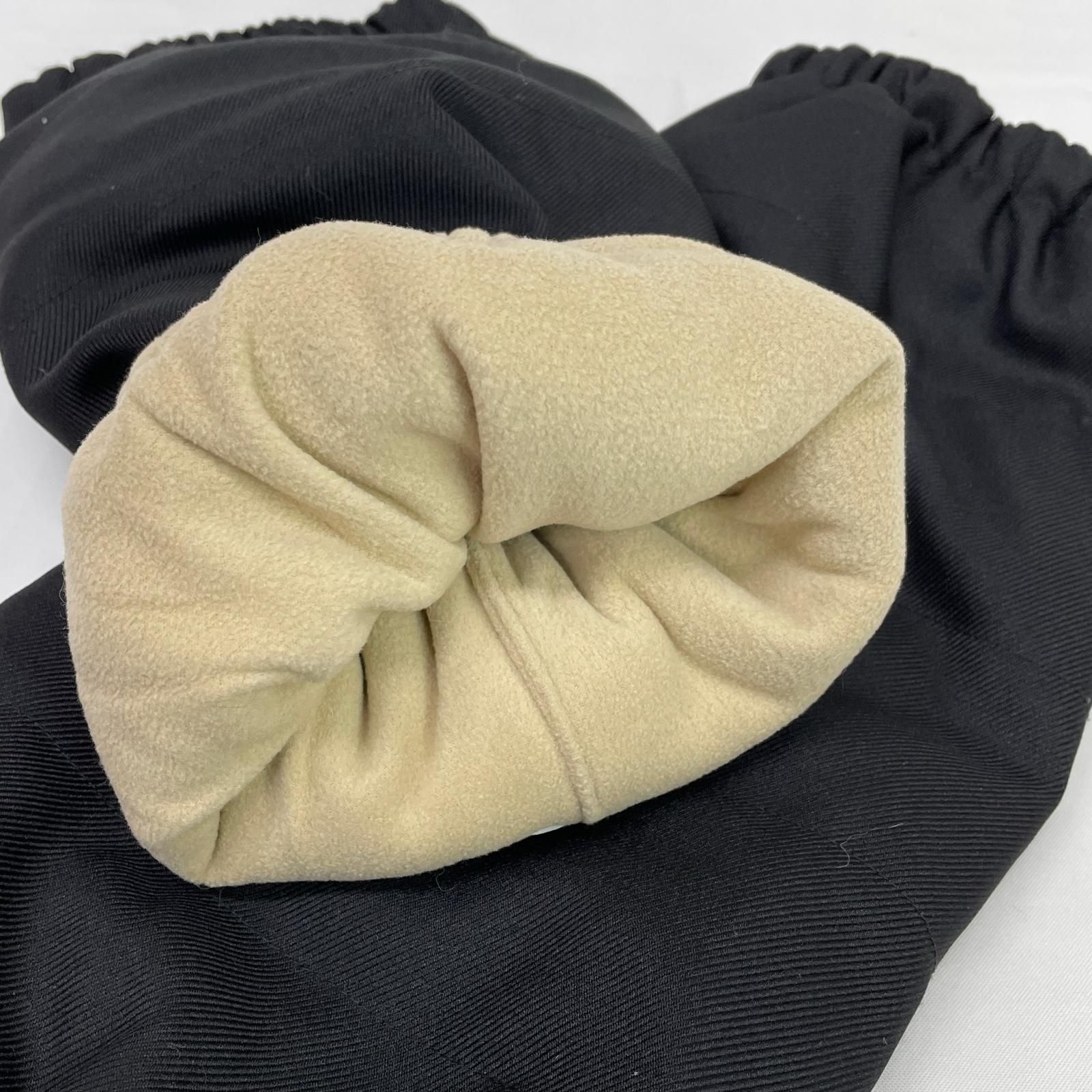 レディース パーリーゲイツ PEARLY GATES レッグウォーマー フリー 黒 ブラック 内側フリース 足元ファスナー開閉 LLC-HASEGAWATOSO_COM