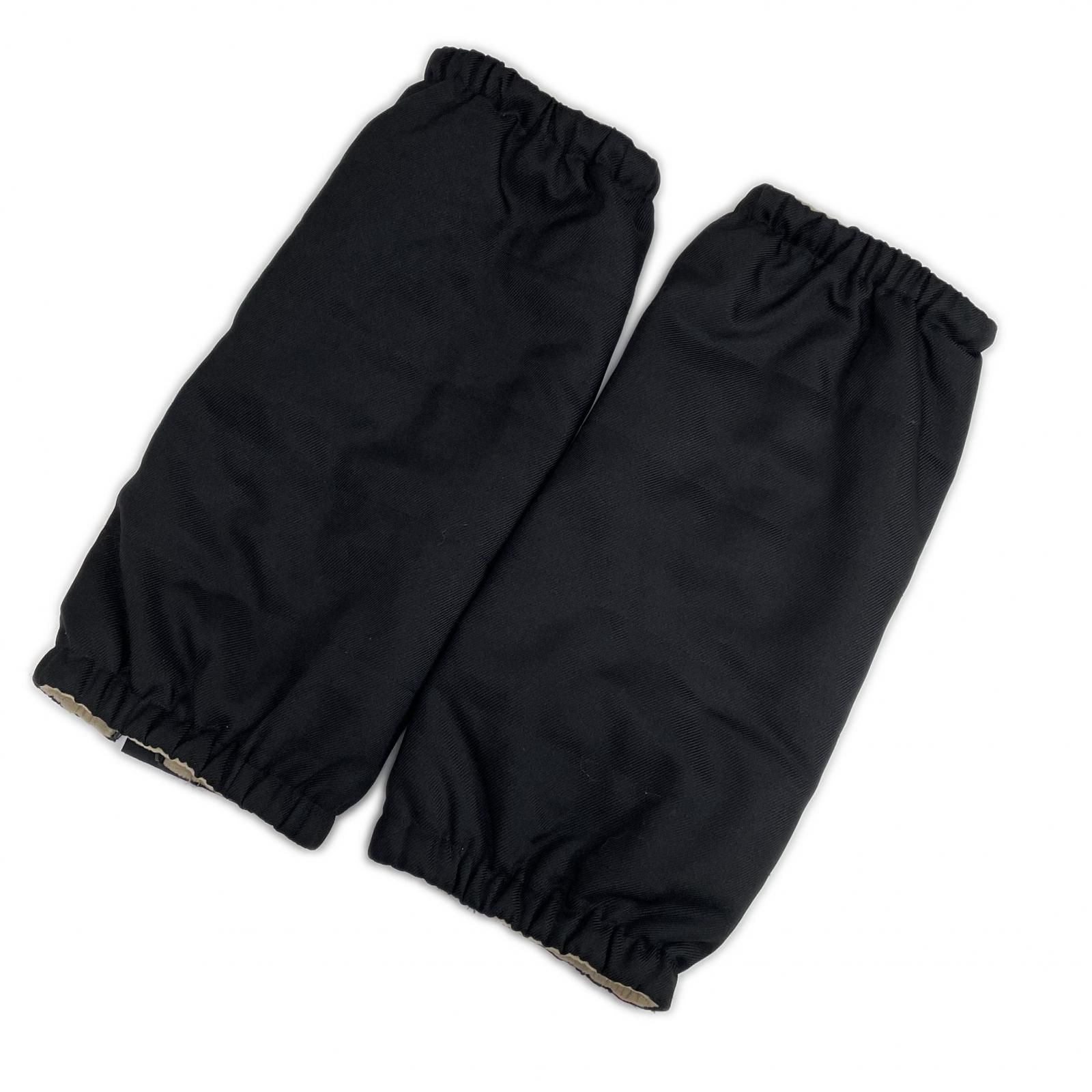 レディース パーリーゲイツ PEARLY GATES レッグウォーマー フリー 黒 ブラック 内側フリース 足元ファスナー開閉