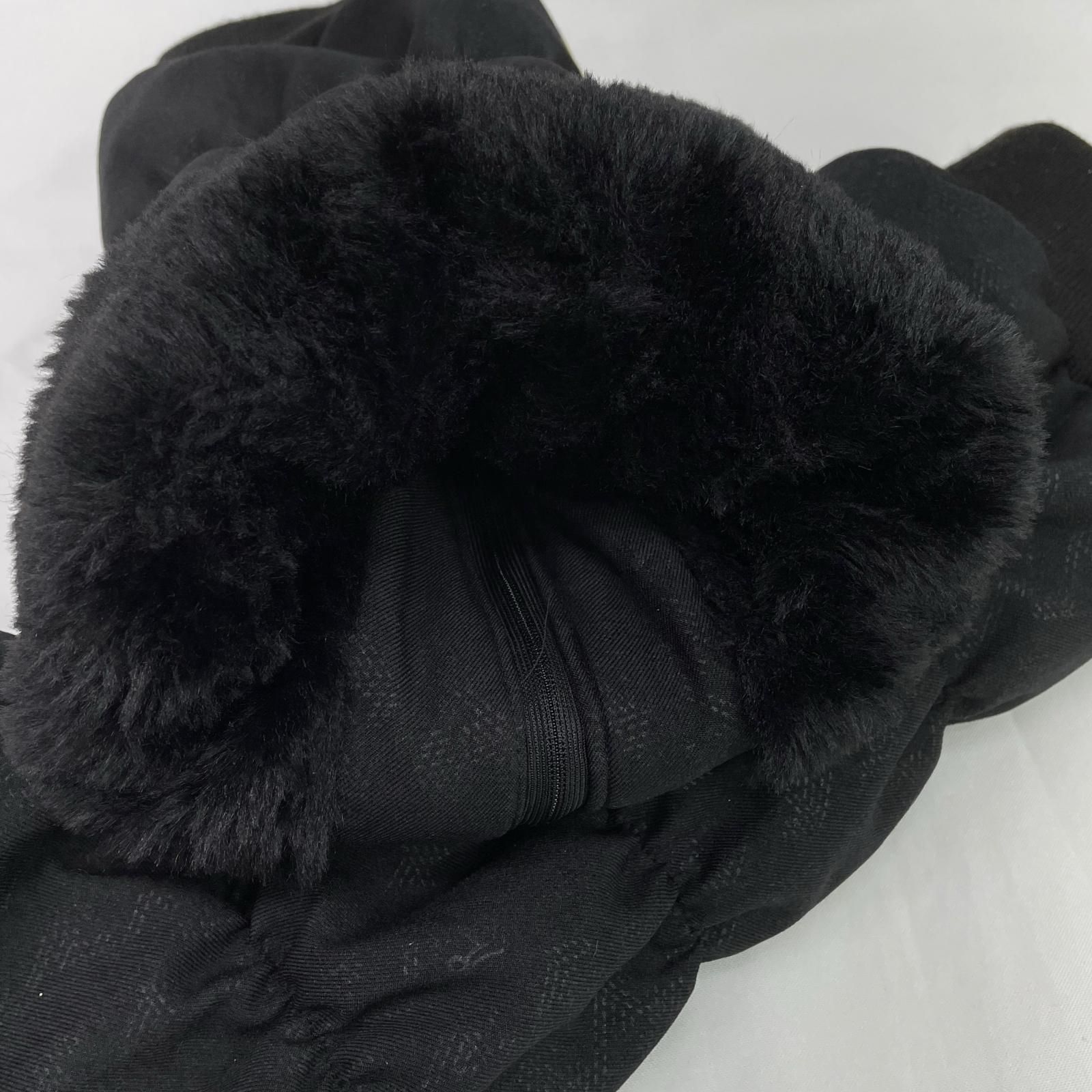 裏ファー ファスナー脱着