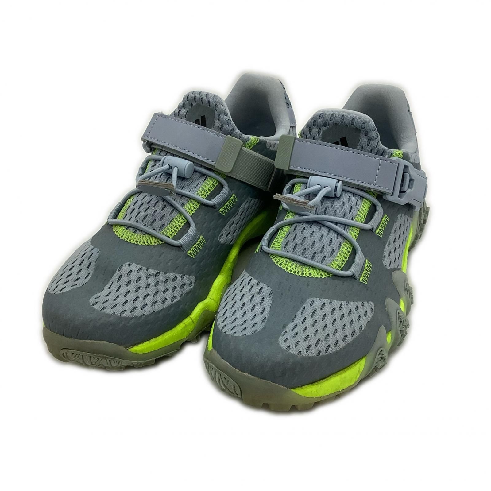 アディダスゴルフ adidas GOLF ゴルフシューズ 24cm ブルー系 アディクロス ロー スパイクレス 2E メッシュ IF2153