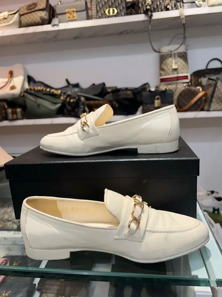  36 CHANEL シャネル coco チェーン チェーンローファー 靴 レディース スニーカー 靴