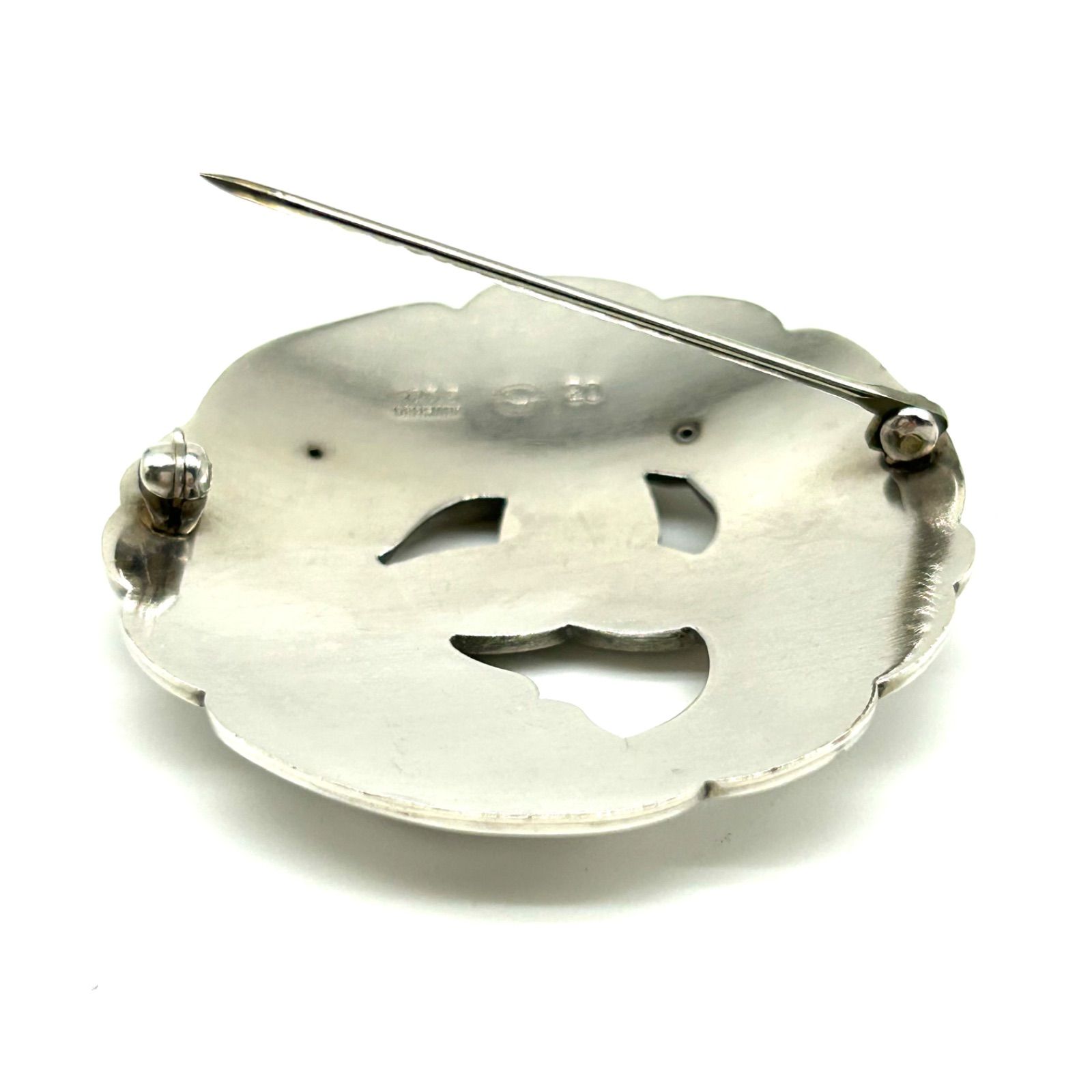 GEORG JENSEN ジョージジェンセン SV925 20 ブローチ FORTGASGNV_COM_BR