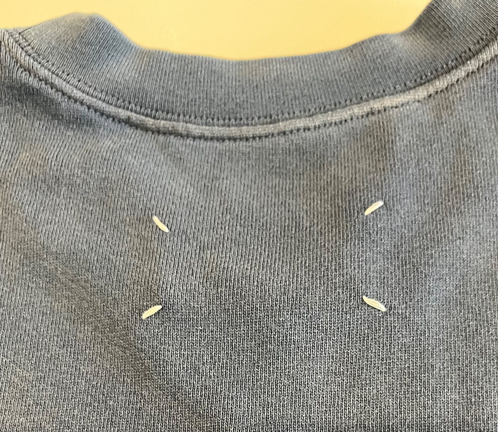 23SSメゾンマルジェラ カットソー スウェットシャツ 古着風ロゴ 新品