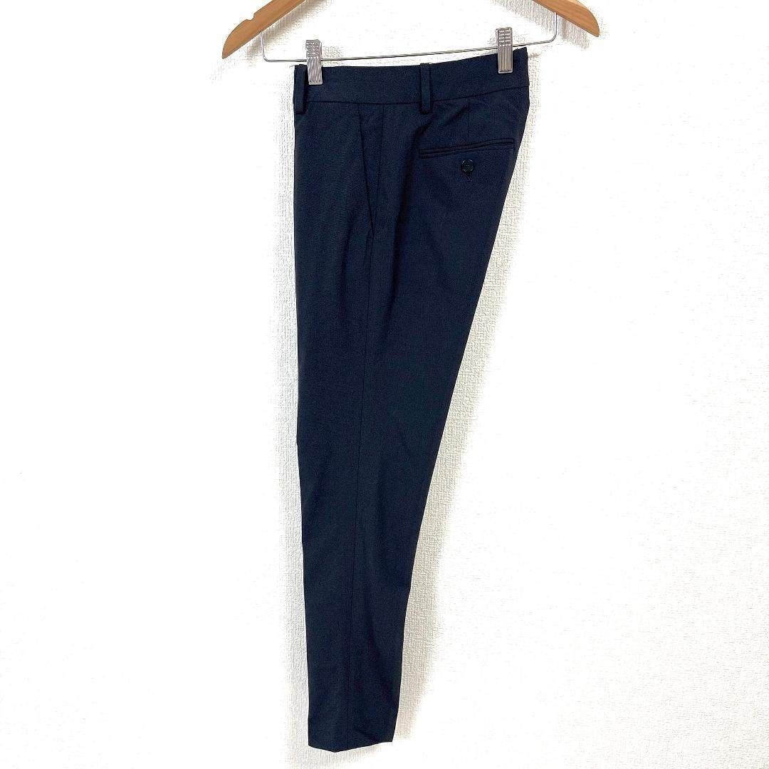 暖かい Theory パンツスーツセットアップ スーツ 上2 下00 ネイビー