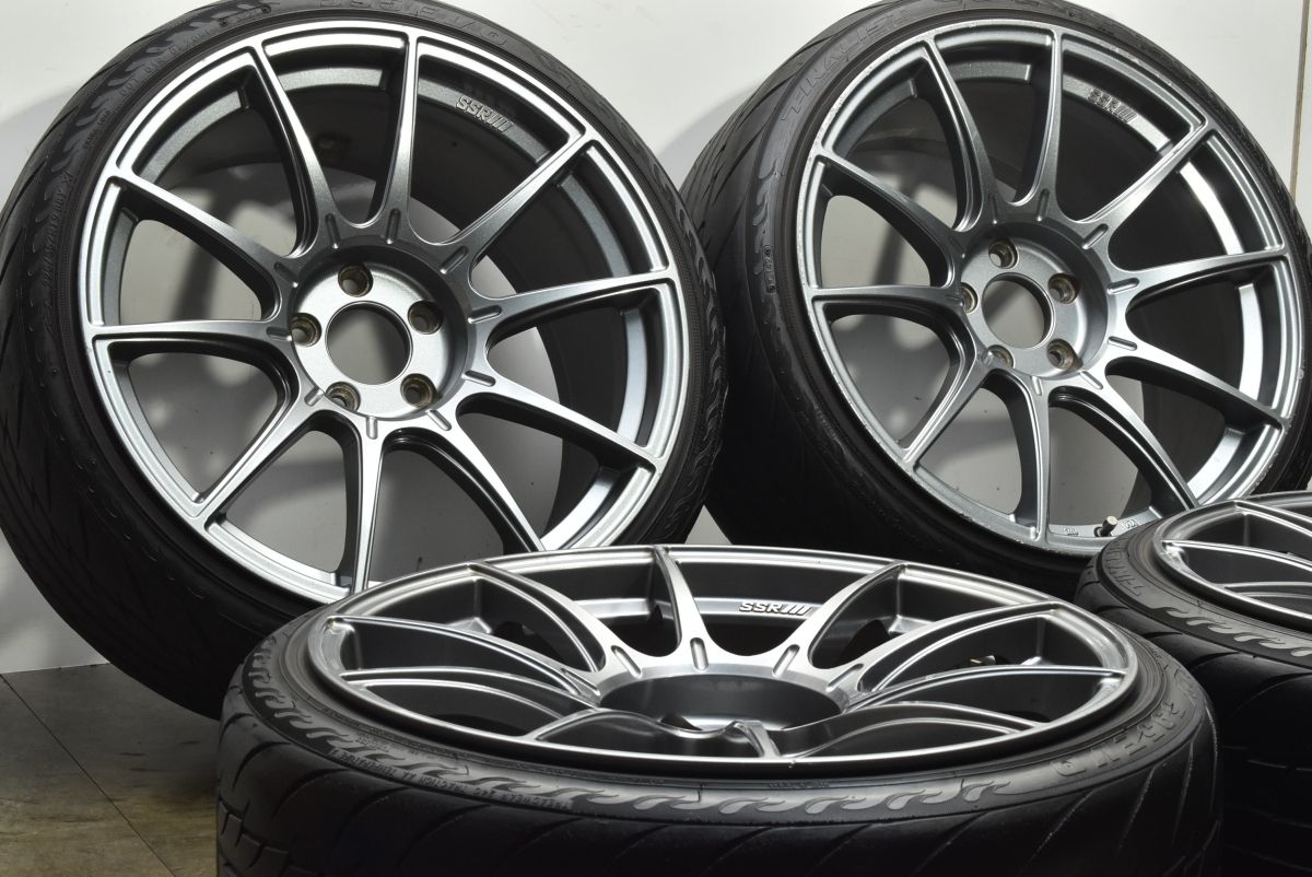 カスタム用に SSR GTX 01 19 in 9 5 J 35 PCD 114 3 ファイナリスト 595 EVO 225 R WRX STI 交換用