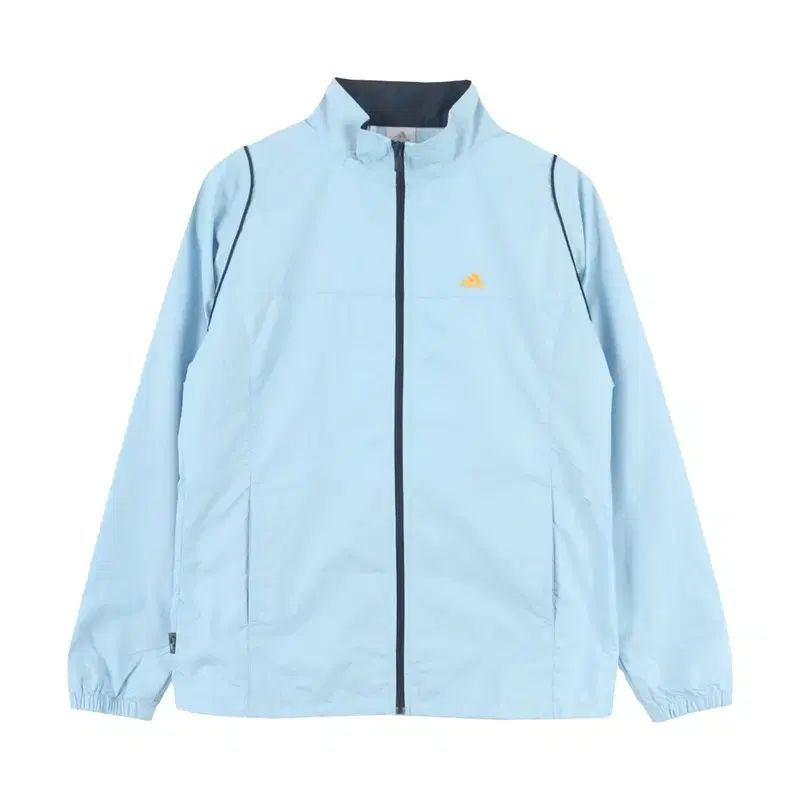 アディダス WOMEN - L ポリ 刺繍 ロゴ ジップアップ ウィンドブレーカー