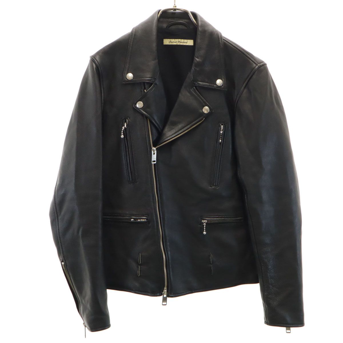 【24AW✨新品】ジャーナルスタンダード　ダブルライダース　レザージャケット JOURNAL STANDARD（ジャーナルスタンダード） 革ジャン ライダース