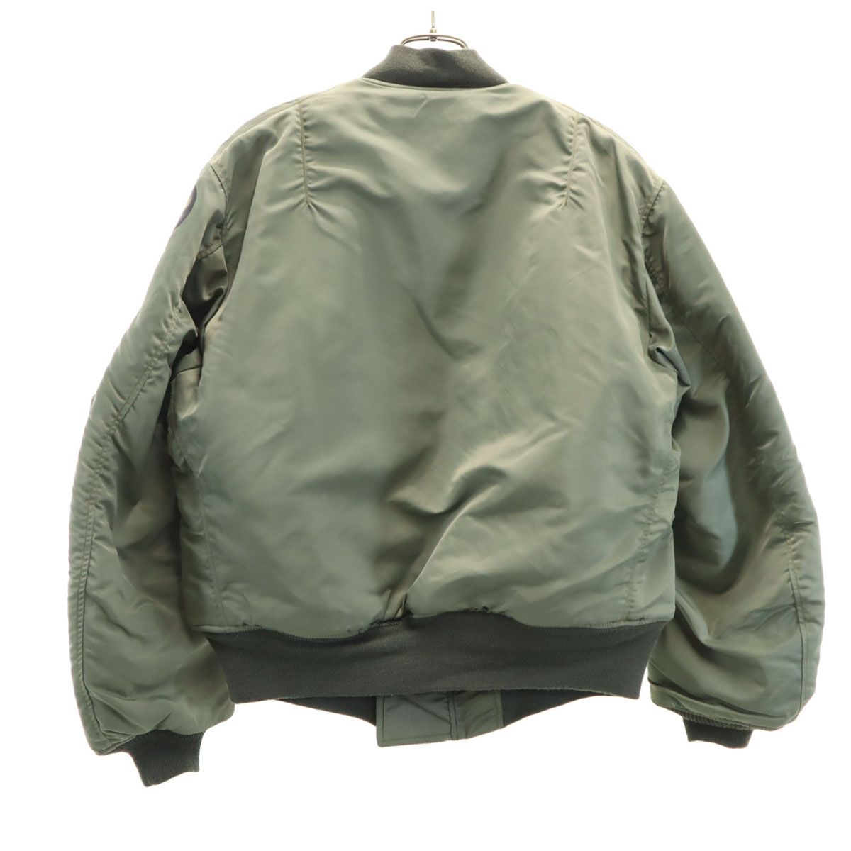 Buzz Rickson s バズリクソンズ MA-1 フライトジャケット L セージグリーン M13411 東洋エンタープライズ 中綿 メンズ 古着