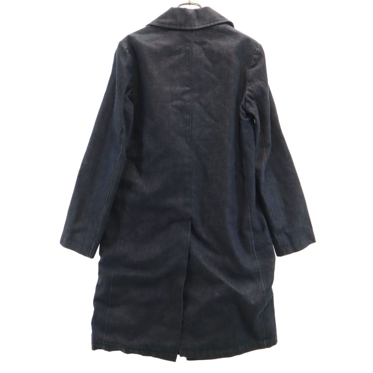 A.P.C. アーペーセー 日本製 ロング デニムコート S インディゴ 裏 