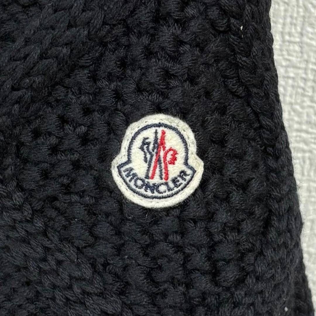 MONCLER ロゴケーブルニットジャケット
