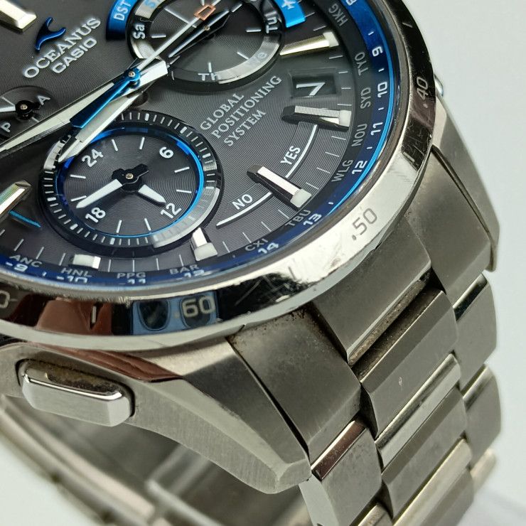 CASIO カシオ OCEANUS オシアナス 腕時計 OCW-G1000-1AJF シルバー  