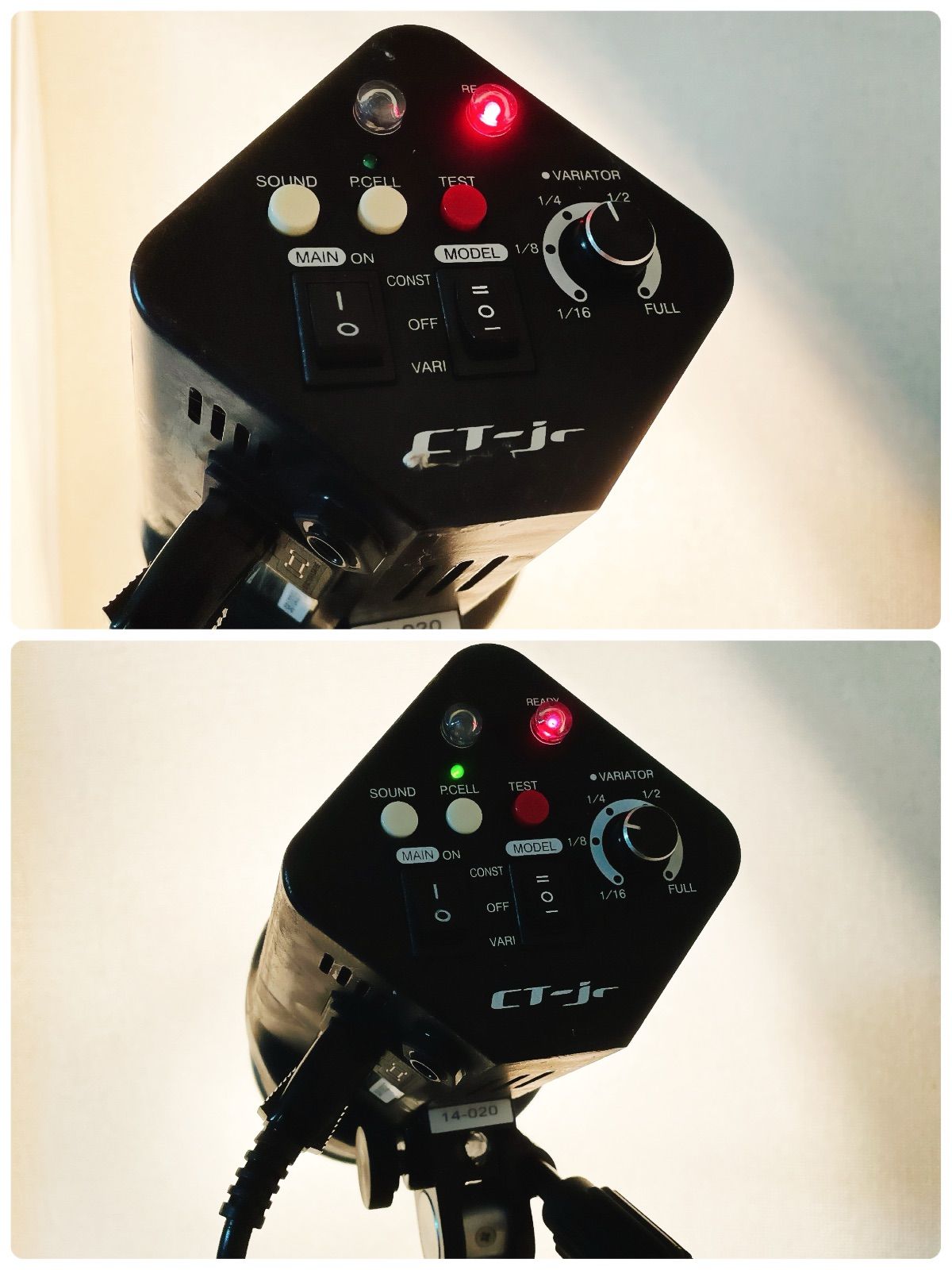 コメット CT 200 Jrアンブレラセット 2灯 ソフトケース付