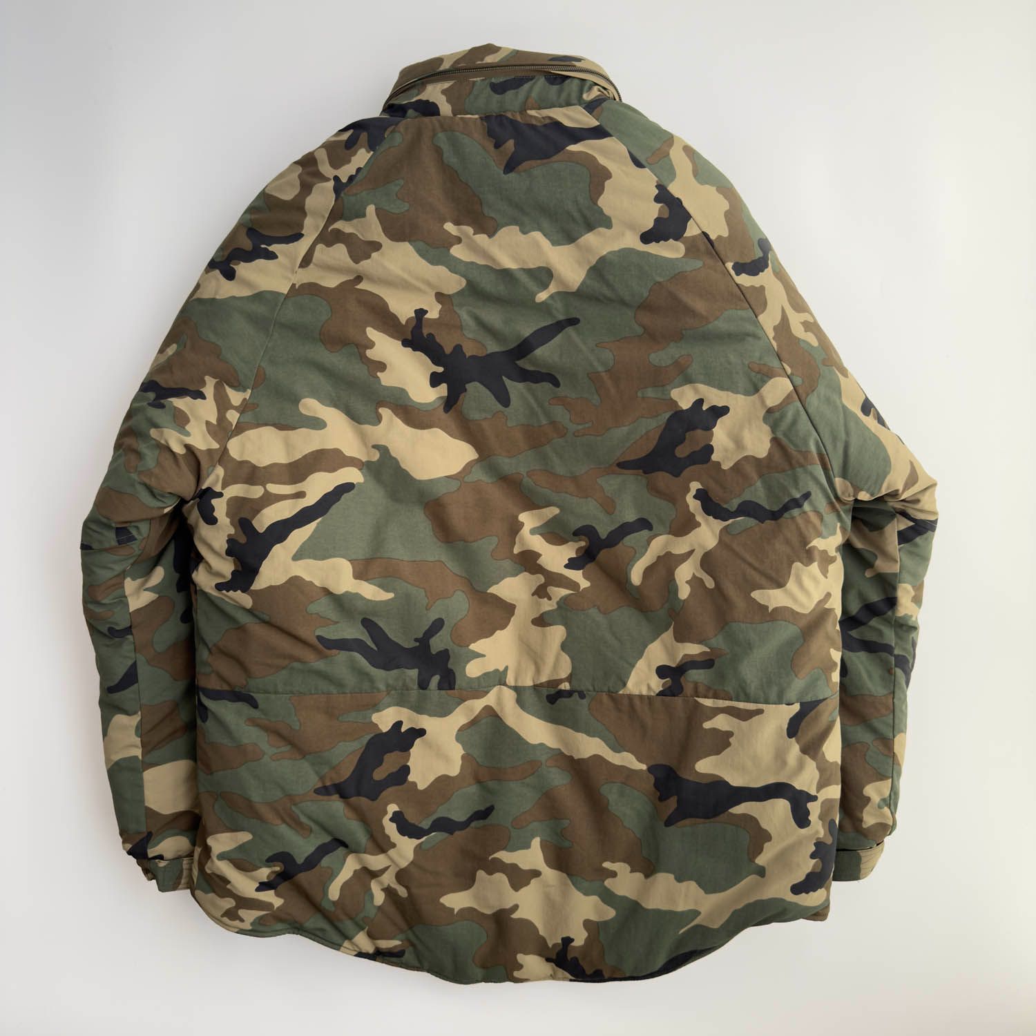 HOUSTON ヒューストン PCU LEVEL 7 モンスターパーカー ショート 中綿 3M Thinsulate サイズM 古着