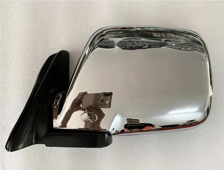 左右セット２個 トヨタ ランドクルーザー ランクル 80 電動ミラー調節 ドアミラー クロームメッキ