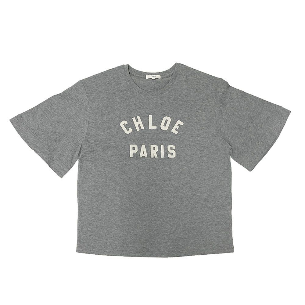  CHLOE KIDS クロエ キッズ C 20654 A 46 ロゴ Tシャツ 大人もOK Tシャツ トップス
