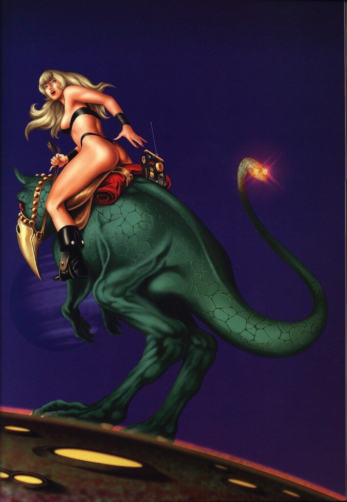  集英社 寺沢武一 COBRA GIRLS-The best digital art of world!!!!! イラスト集 漫画