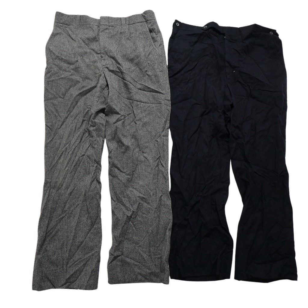 古着卸 80’s スラックス MIX パンツ セット メンズ 34 36 38 ペンドルトン ライン TALONジップ 古着 NC 5166