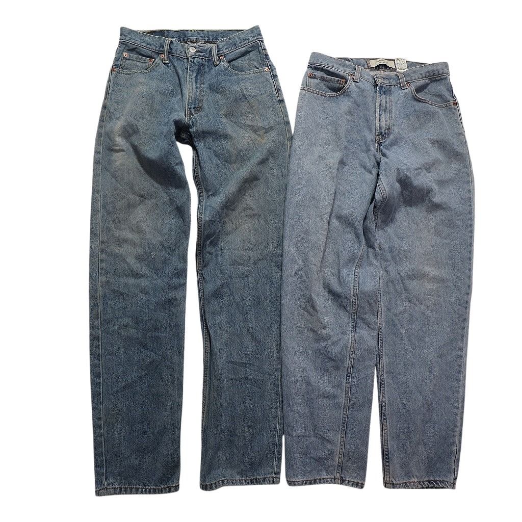 B品 古着卸 リーバイス 550-560 デニム パンツ 8枚セット メンズ 30 31 32 35 36 テーパード 古着 NC5161