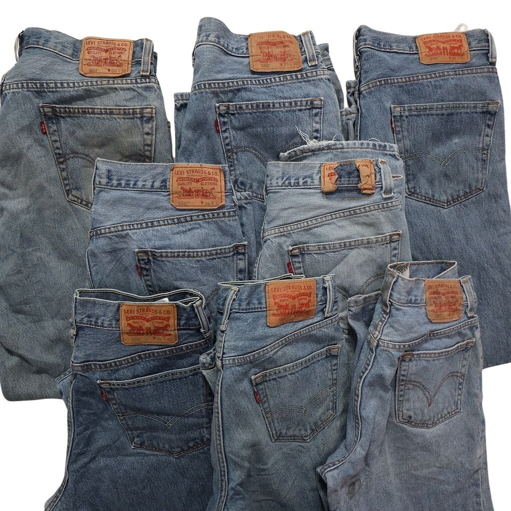  B品 古着卸 リーバイス 550 560 デニム パンツ セット メンズ 30 31 32 35 36 テーパード 古着 NC 5161 その他 メンズ