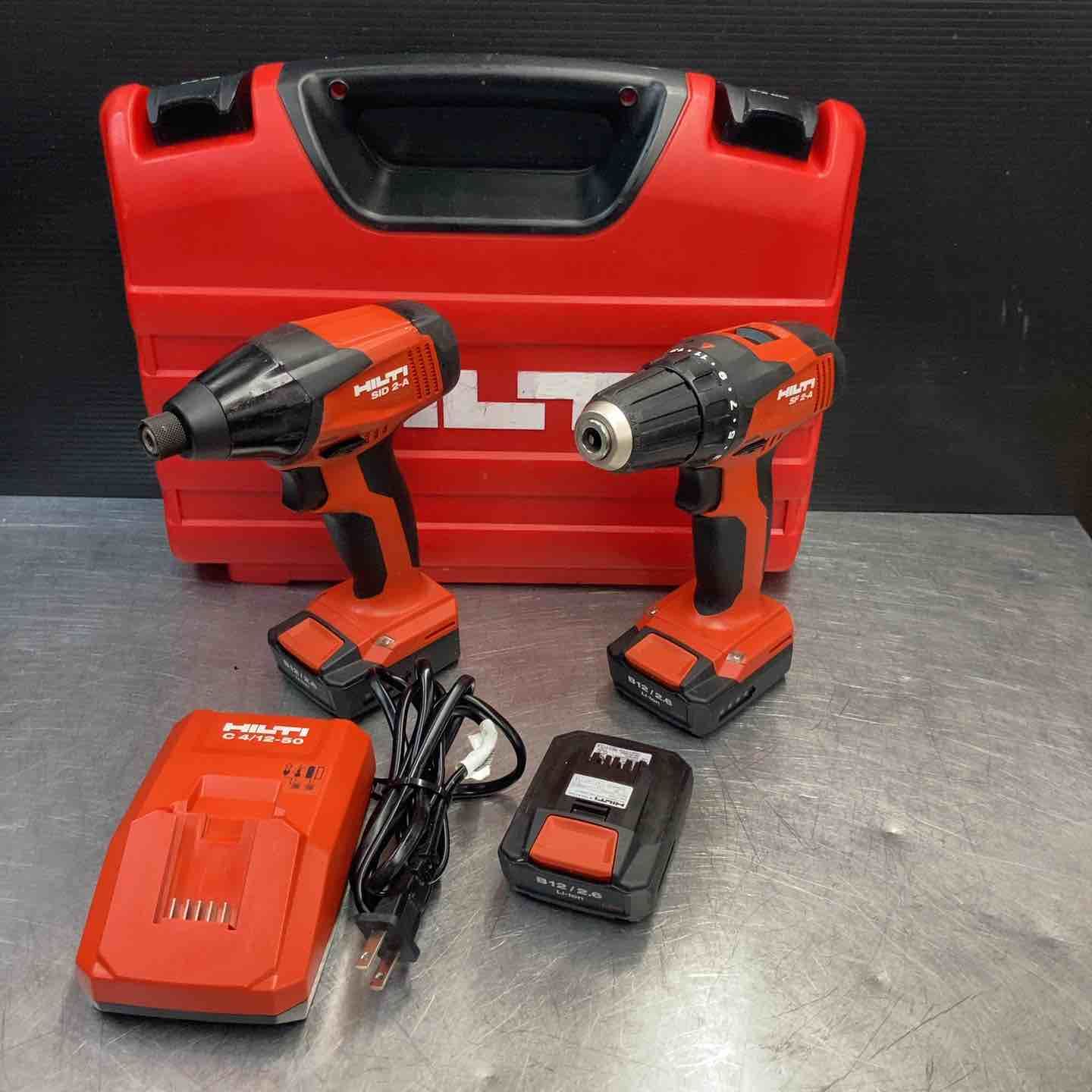 品 ヒルティ HILTI コードレスインパクトドライバー ドリルドライバー フルセット SID2-A 東大和店